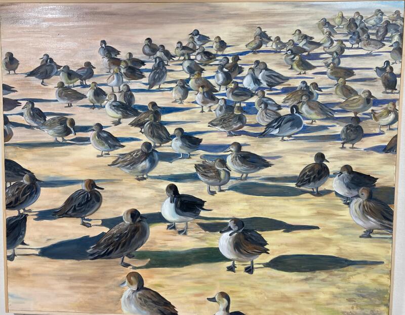 F100号「大行列」　小瀬木紅映